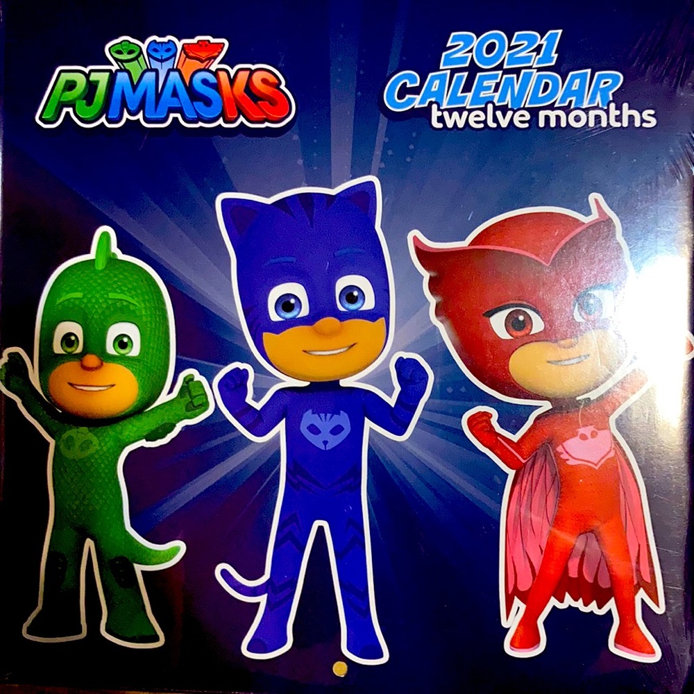 New PJ MASKS 2021 calendar